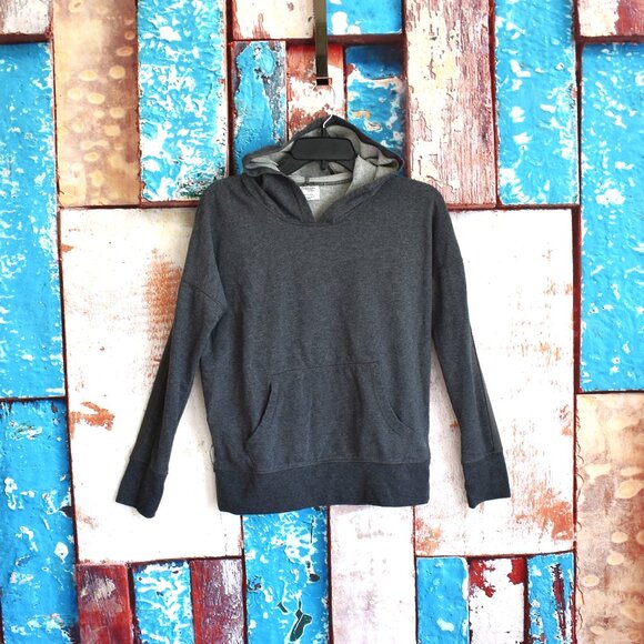 Women's Danskin Now Athleisure Pullover Hoodie Long Sleeve SMALL Charcoal Gray - Picture 1 of 12